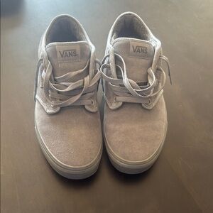Vans Men's Gray Suede Sneakers Brand new